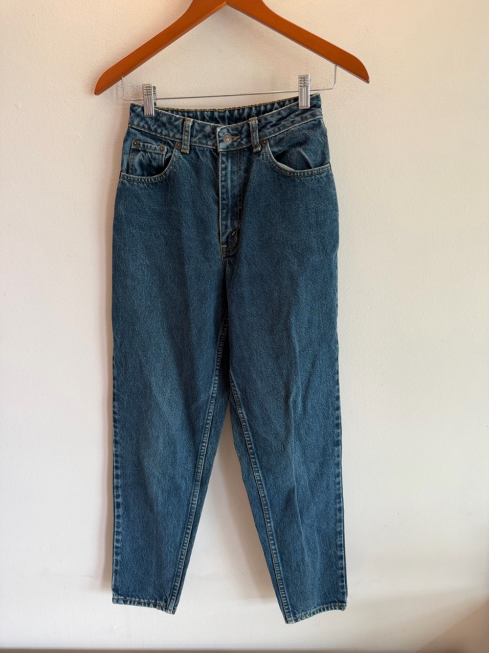 Vintage Levis 603-0219‎ High Waisted Tapered Mom Jeans Medium Wash 25x28 Cotton